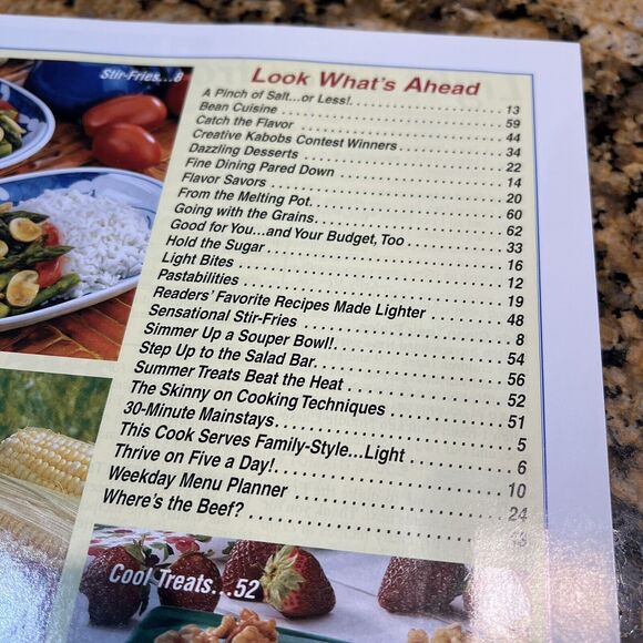 Taste of Homes Light And Tasty Cooking Recipe Magazines 2002 Back Issue Set Of 6 - Picture 7 of 13